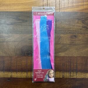 American Girl New In Box - DOLL DOs BRIGHT HIGHLIGHT SET - Hair Style Kit